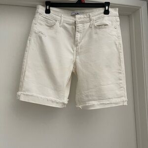 Sam Edelman White Jean Shorts